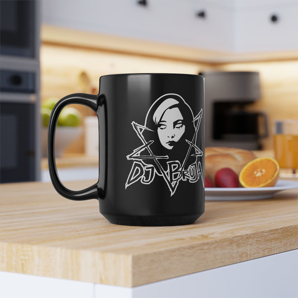 15 oz Black Mug